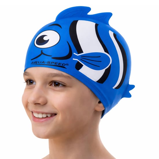 Jungen Nemo Gemusterte Schwimmhaube | Silikon 3D-Druck Einfacher Sitz Schwimmhaube für Kinder - Image 3