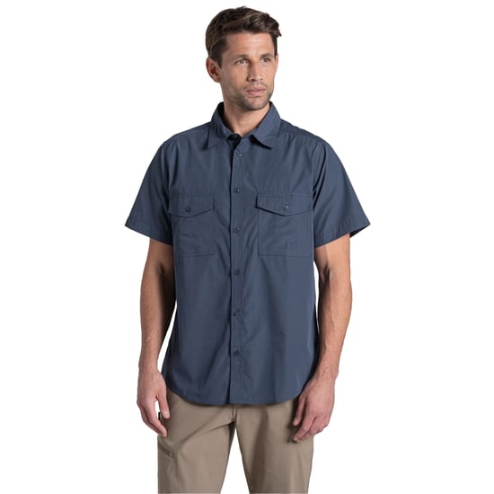 Craghoppers - "Kiwi II" Hemd für Herren, kurzärmlig (Schattiertes Blau) - Image 3