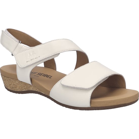 JOSEF SEIBEL Damen Sandale Fleur 01 in weiss - Image 1