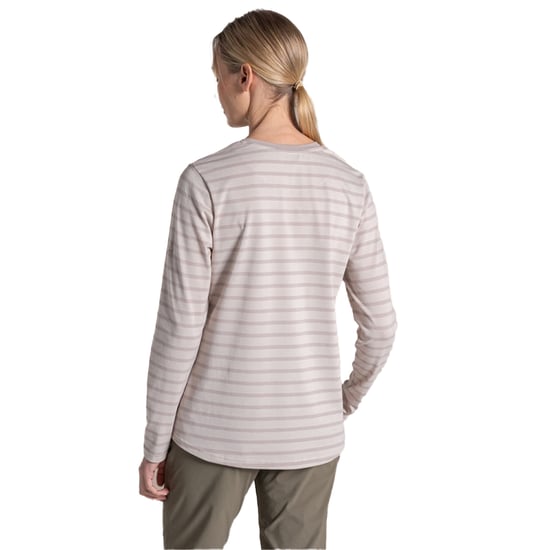 Craghoppers - "Akona" T-Shirt für Damen, Nosilife, Langärmlig (Auster-Grau) - Image 2