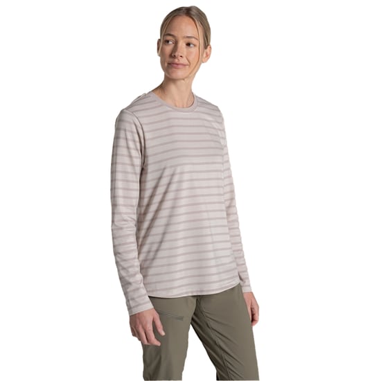 Craghoppers - "Akona" T-Shirt für Damen, Nosilife, Langärmlig (Auster-Grau) - Image 3