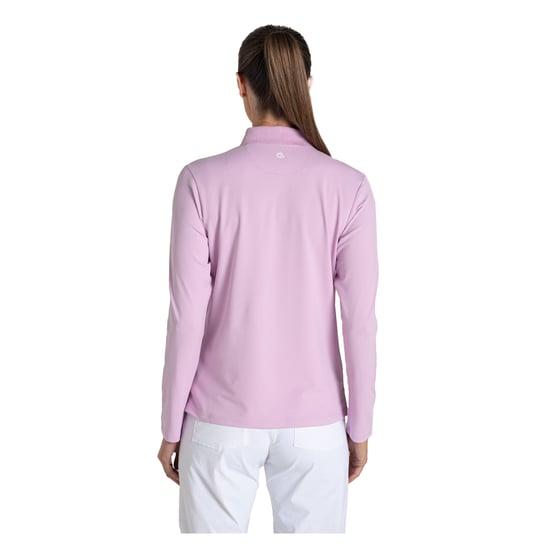 Craghoppers - "Thornbury" Poloshirt für Damen, Nosilife, Emblem, Langärmlig (Orchidee) - Image 2