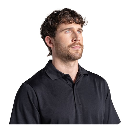 Craghoppers - "Expert Basecamp" Poloshirt für Herren, Feuchtigkeit ableitend (Schwarz) - Image 3