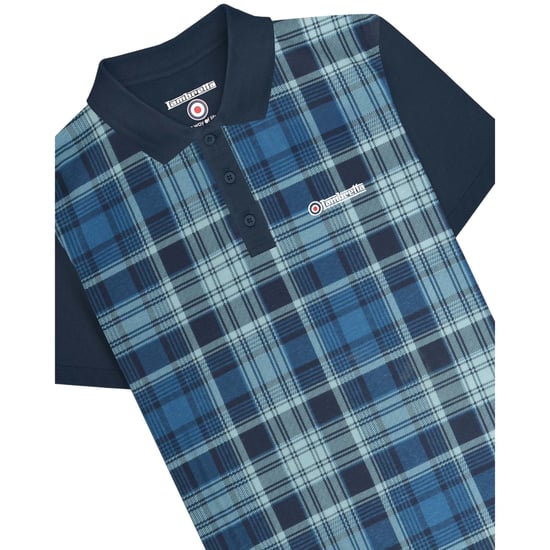 Lambretta - "Classic" Poloshirt für Herren (Marine) - Image 3