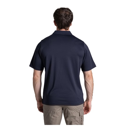 Craghoppers - "Expert Basecamp" Poloshirt für Herren, Feuchtigkeit ableitend (Dunkel-Marineblau) - Image 2
