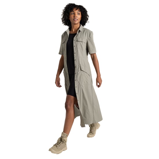Craghoppers - "Carina Adventure" Kleid für Damen, Nosilife (Grün) - Image 4