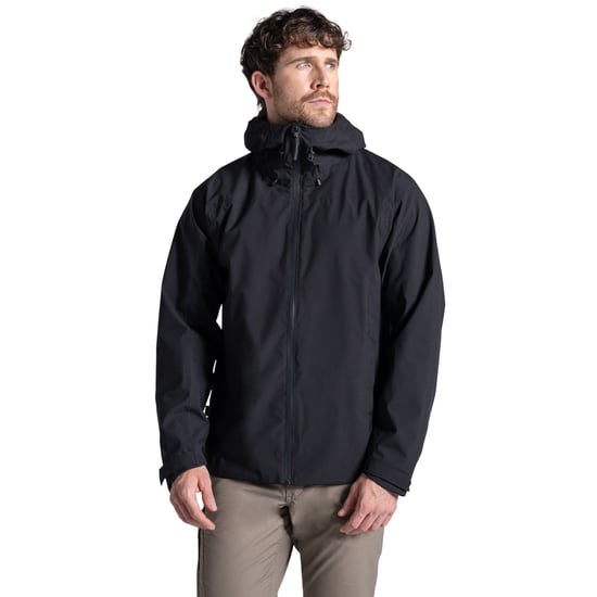 Craghoppers - "Expert Basecamp" Jacke, wasserfest für Herren (Schwarz) - Image 4