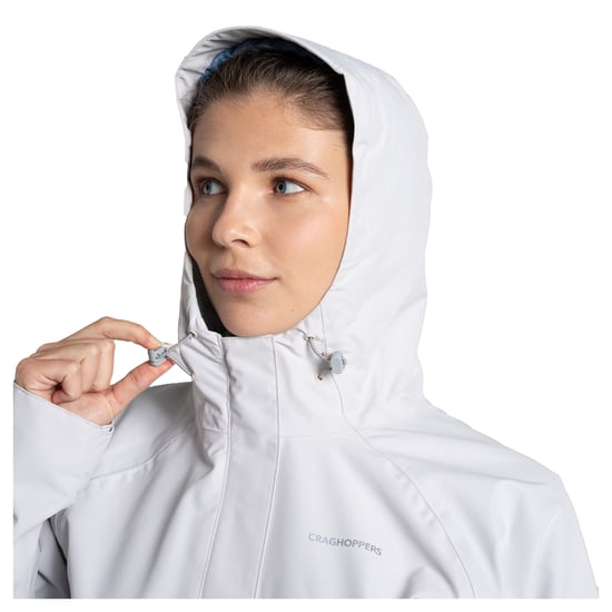 Craghoppers - "Ossus" Jacke, wasserfest für Damen (Hellgrau) - Image 3