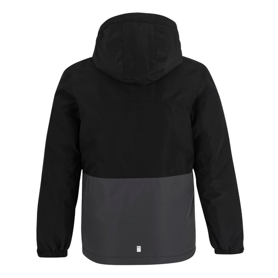 Regatta - "Beamz" Jacke, wasserfest für Kinder, Isoliert (Schwarz/Mittelgrau) - Image 2