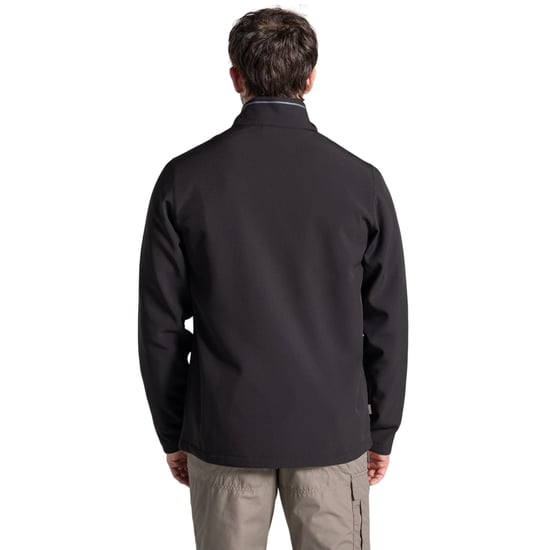 Craghoppers - "Expert Basecamp II" Softshelljacke für Herren (Schwarz) - Image 2
