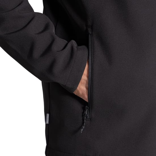 Craghoppers - "Expert Basecamp II" Softshelljacke für Herren (Schwarz) - Image 4