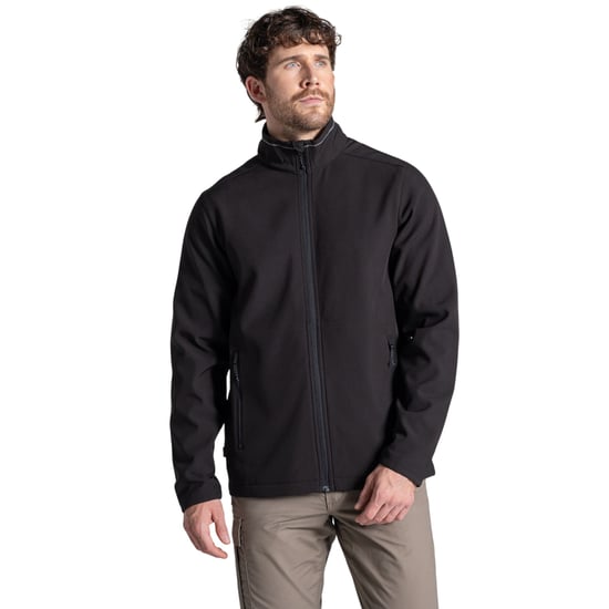 Craghoppers - "Expert Basecamp II" Softshelljacke für Herren (Schwarz) - Image 5