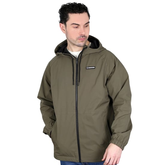 Lambretta - Kapuzenjacke für Herren, Ripstop-Gewebe (Khaki) - Image 5