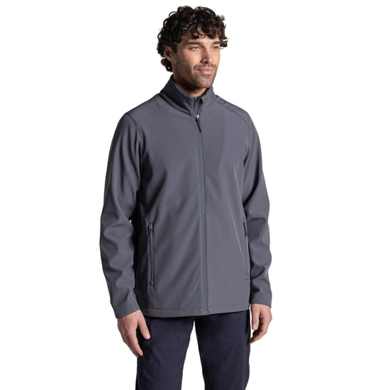 Craghoppers - "Expert Basecamp II" Softshelljacke für Herren (Anthrazitgrau) - Image 4