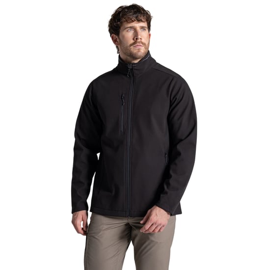 Craghoppers - "Expert" Softshelljacke für Herren (Schwarz) - Image 4
