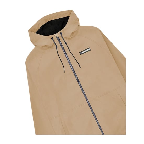 Lambretta - Kapuzenjacke für Herren, Ripstop-Gewebe (Steinfarben) - Image 3