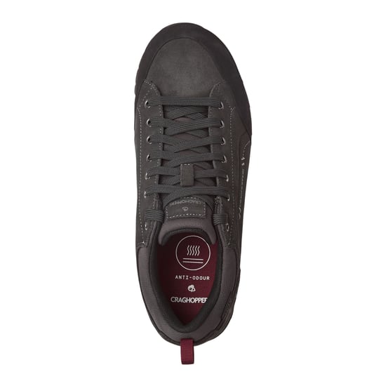 Craghoppers - "Onega 2" Sneaker für Herren, Leder (Schwarzer Pfeffer) - Image 2
