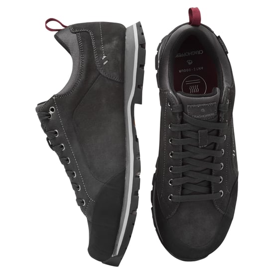 Craghoppers - "Onega 2" Sneaker für Herren, Leder (Schwarzer Pfeffer) - Image 4
