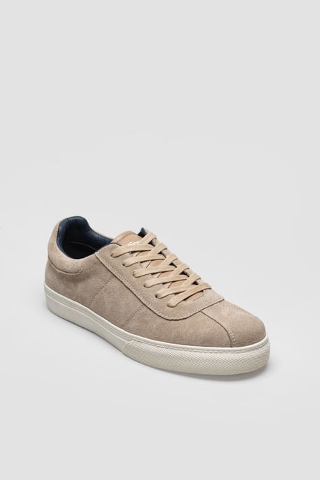 Ben Sherman Bentley II Wildleder Herren Stone Sneaker - Image 1