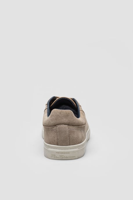 Ben Sherman Bentley II Wildleder Herren Stone Sneaker - Image 3