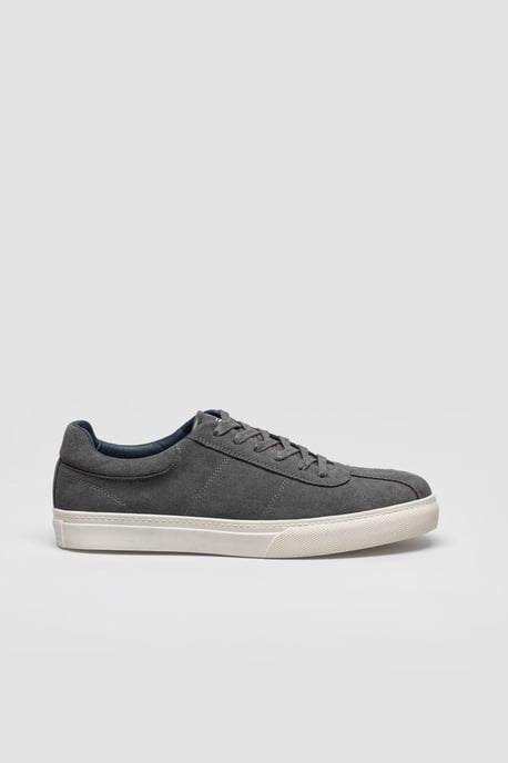 Ben Sherman Bentley II Wildleder Herren Grau Sneakers - Image 2