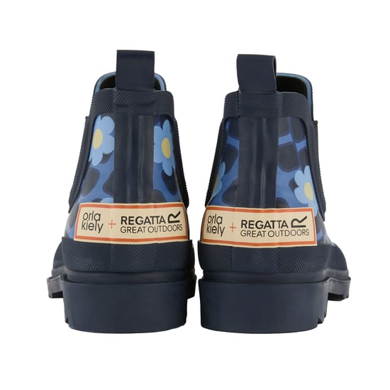 Regatta - "Orla Kiely" Gänseblümchen Gummistiefel für Damen (Blau) - Image 2
