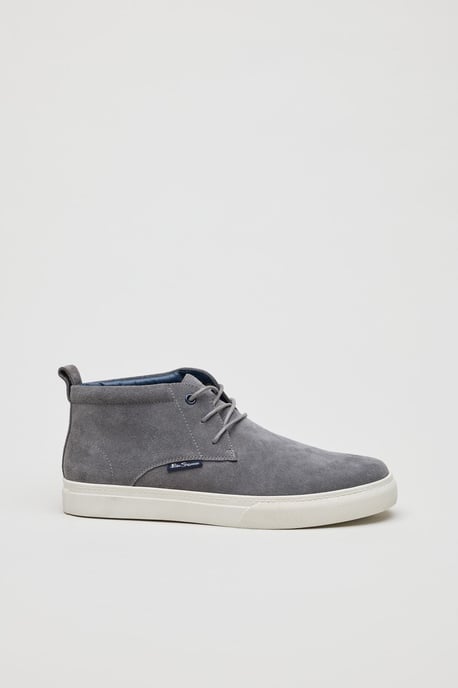 Ben Sherman Parkway Wildleder Herren Stiefel in Grau - Image 2