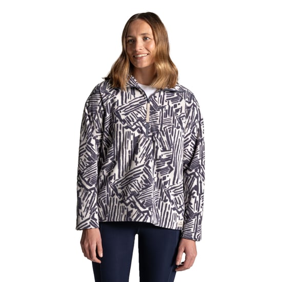 Craghoppers - "Annjela" Fleece-Oberteil für Damen, mit halbem Reißverschluss (Anthrazit) - Image 3