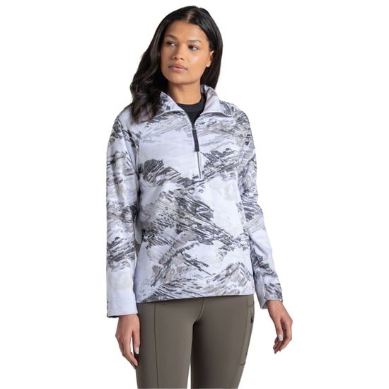 Craghoppers - "Annjela" Fleece für Damen, mit halbem Reißverschluss (Weiß) - Image 3