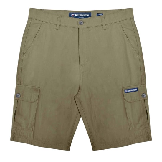 Lambretta - Cargo-Shorts für Herren (Khakigrün) - Image 1