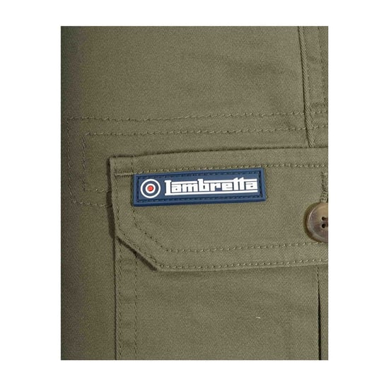Lambretta - Cargo-Shorts für Herren (Khakigrün) - Image 3