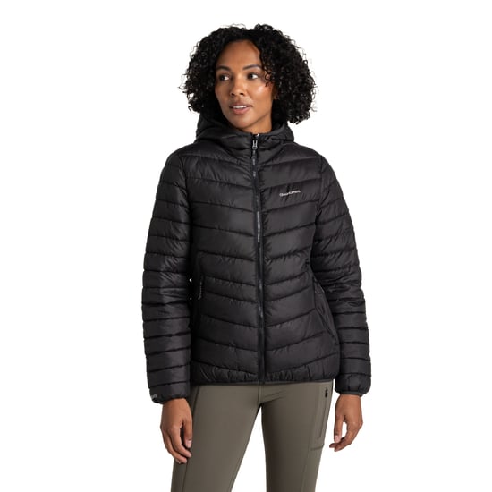 Craghoppers - "Compresslite IX" Jacke für Damen, mit Kapuze, Isoliert (Schwarz) - Image 3