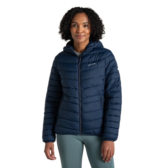 Craghoppers - "Compresslite IX" Jacke für Damen, mit Kapuze, Isoliert (Marineblau) - Image 3