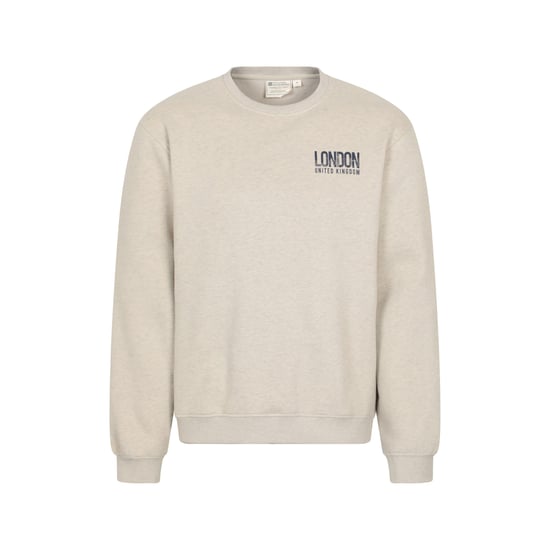 Mountain Warehouse - "Regional London" Sweatshirt für Herren (Cremefarbe) - Image 1