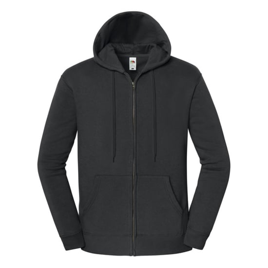 Fruit of the Loom - "Iconic Premium" Sweatjacke für Herren, mit Kapuze (Hellgrau) - Image 1