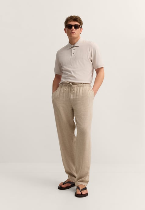 Bugatti Herren Chino Regular Fit aus Leinen-Baumwolle - Image 3
