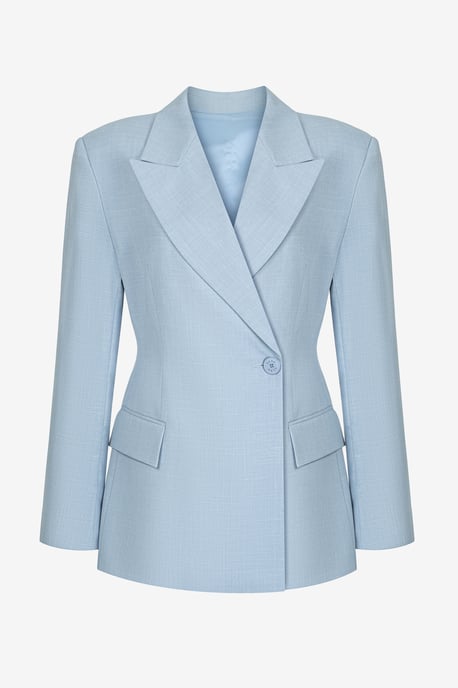 BENU Taillierter blauer Blazer - Image 3