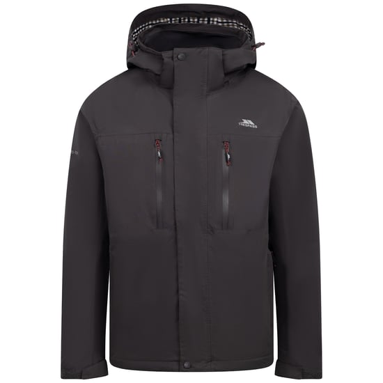 Trespass - "Griminish" Jacke, wasserfest für Herren (Dunkelgrau) - Image 1