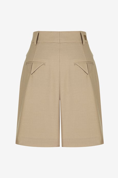 BENU Hellkaramellfarbene Anzug-Bermudashorts - Image 4