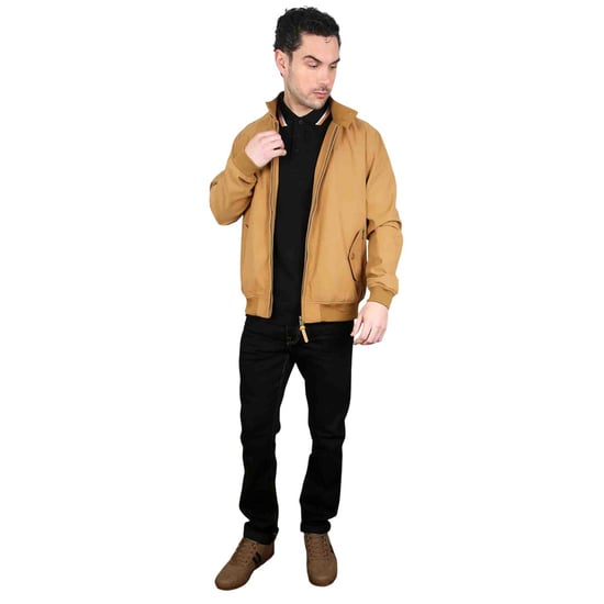 Lambretta - Kapuzenpullover für Herren, Widerstandsfähig gegen Regen (Tabak) - Image 6
