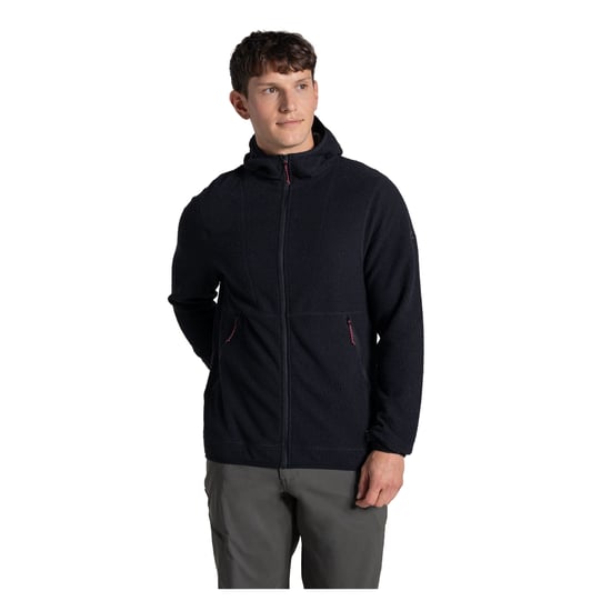 Craghoppers - "Compresslite" Fleecejacke für Herren, mit Kapuze (Schwarz) - Image 4