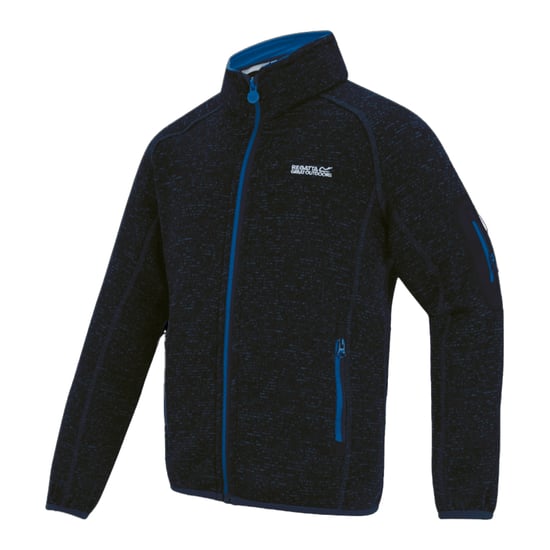 Regatta - "Newhill" Fleecejacke für Kinder (Marine/Königsblau) - Image 3