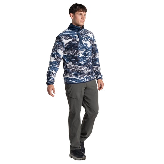 Craghoppers - "Dewlish II" Fleece-Oberteil für Herren, Über den Kopf (Ecru) - Image 3