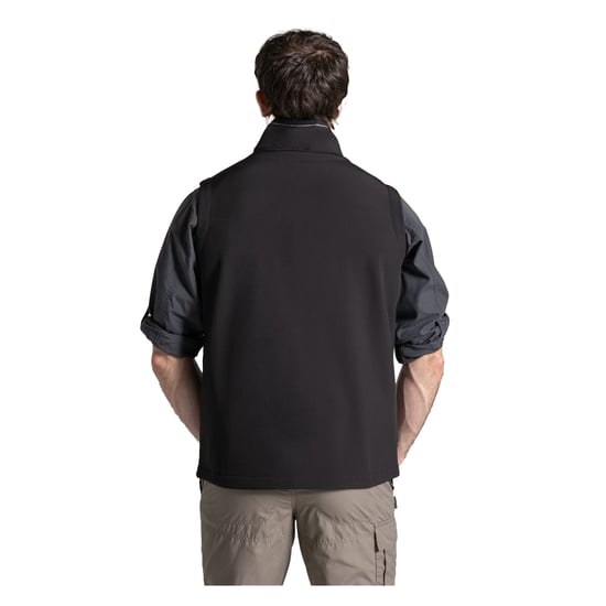 Craghoppers - "Expert Basecamp II" Weste für Herren, Softshell (Schwarz) - Image 2