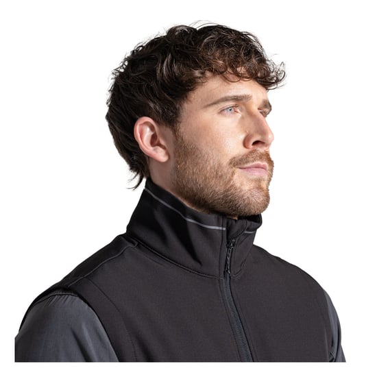 Craghoppers - "Expert Basecamp II" Weste für Herren, Softshell (Schwarz) - Image 3