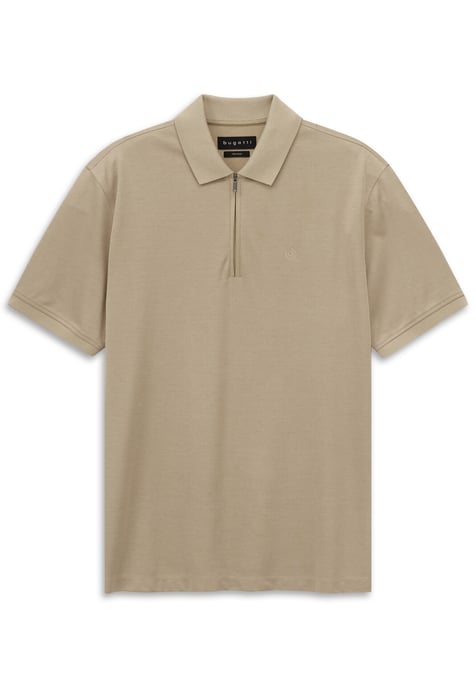 Bugatti Herren Poloshirt mit kurzem Reißverschluss - Image 3