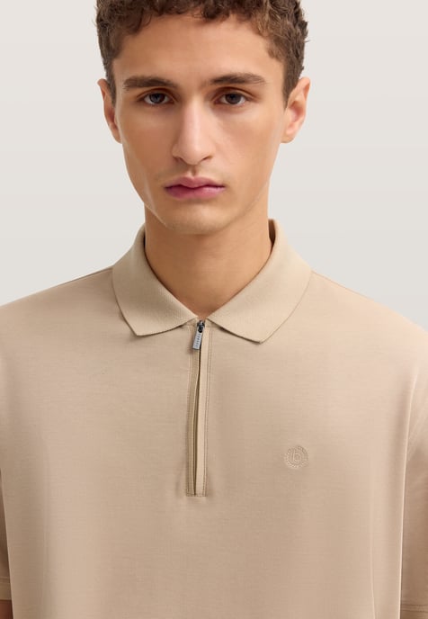 Bugatti Herren Poloshirt mit kurzem Reißverschluss - Image 4