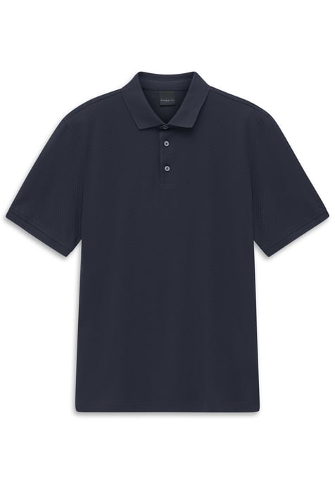Bugatti Herren Poloshirt mit einer Baumwoll-Struktur - Image 1