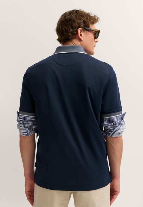 Bugatti Herren Poloshirt Modern Fit mit einer Brusttasche - Image 2