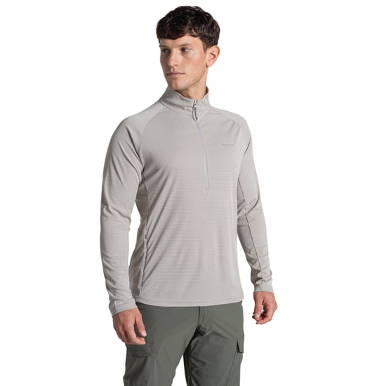 Craghoppers - Pullover für Herren, mit halbem Reißverschluss, Nosilife (Pergament) - Image 3